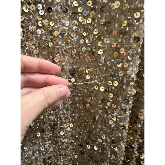 MAC DUGGAL Women's Sequined One Shoulder Evening Gown … - Picture 11 of 13